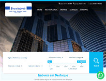Tablet Screenshot of evoraimobiliaria.com.br